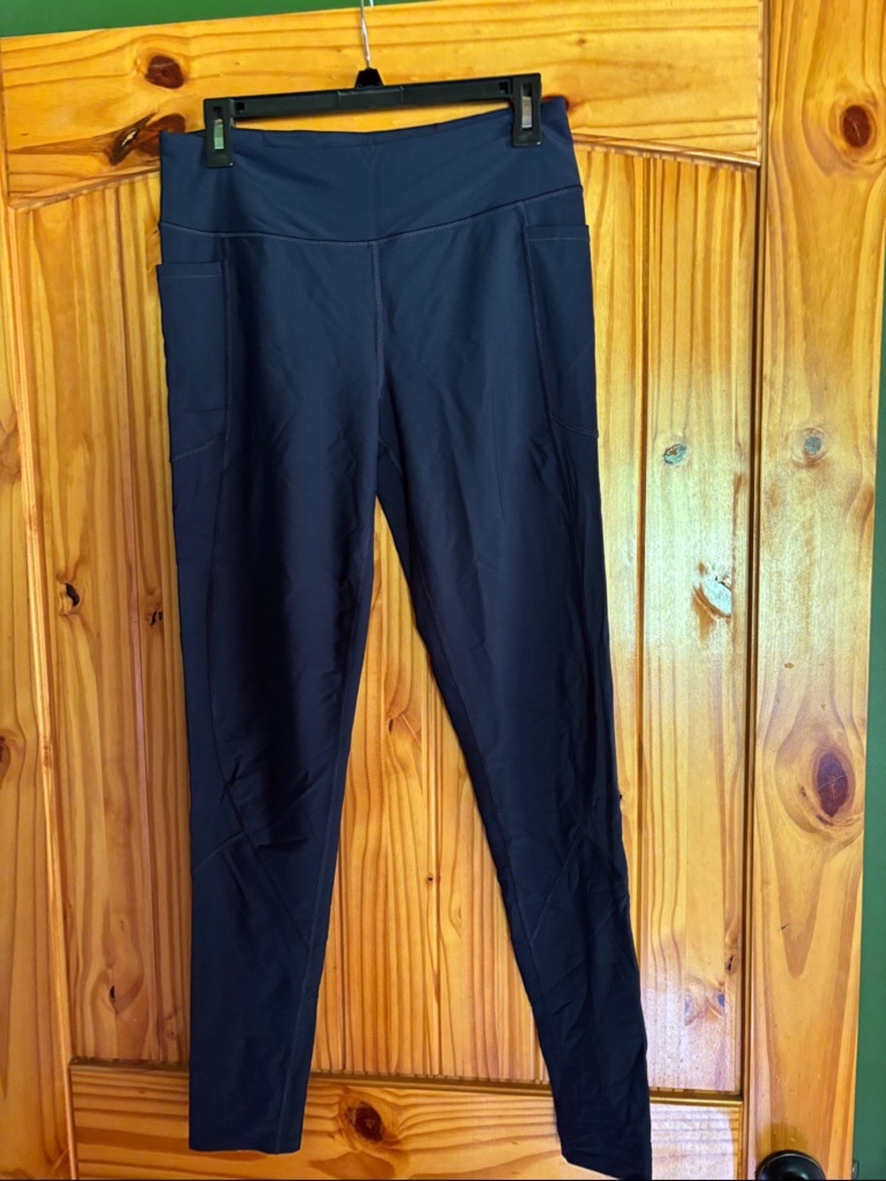 Victoria's Secret Navy High-Waist Leggings with Side Pockets
